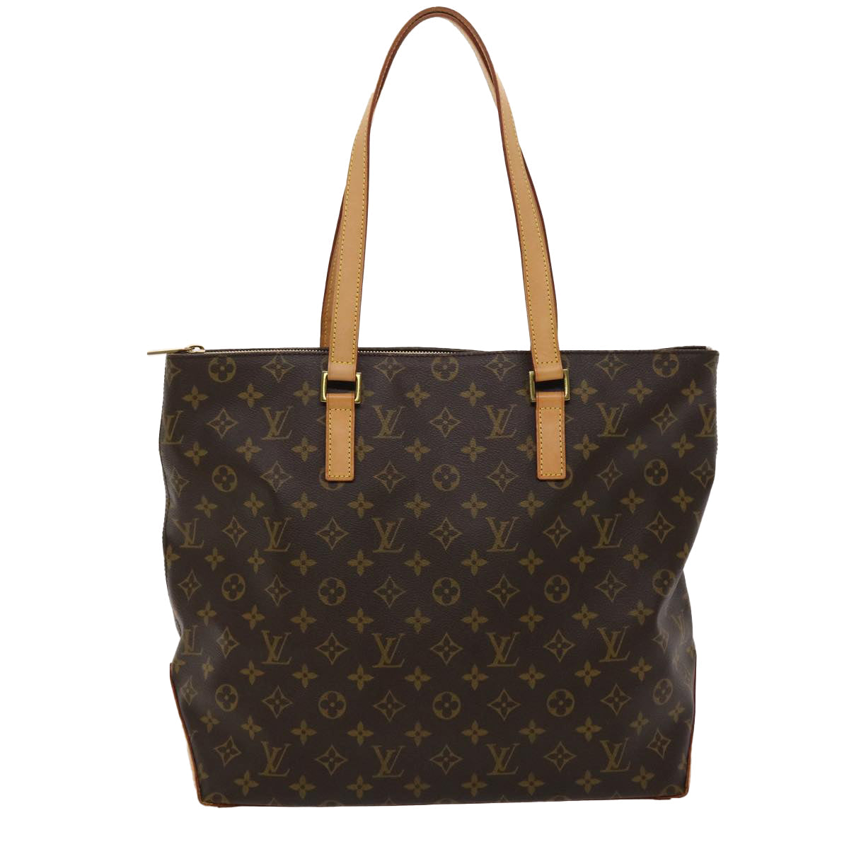 LOUIS VUITTON Monogram Cabas Mezzo Tote Bag M51151 LV Auth 46736