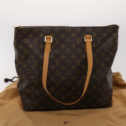 LOUIS VUITTON Monogram Cabas Mezzo Tote Bag M51151 LV Auth 46736