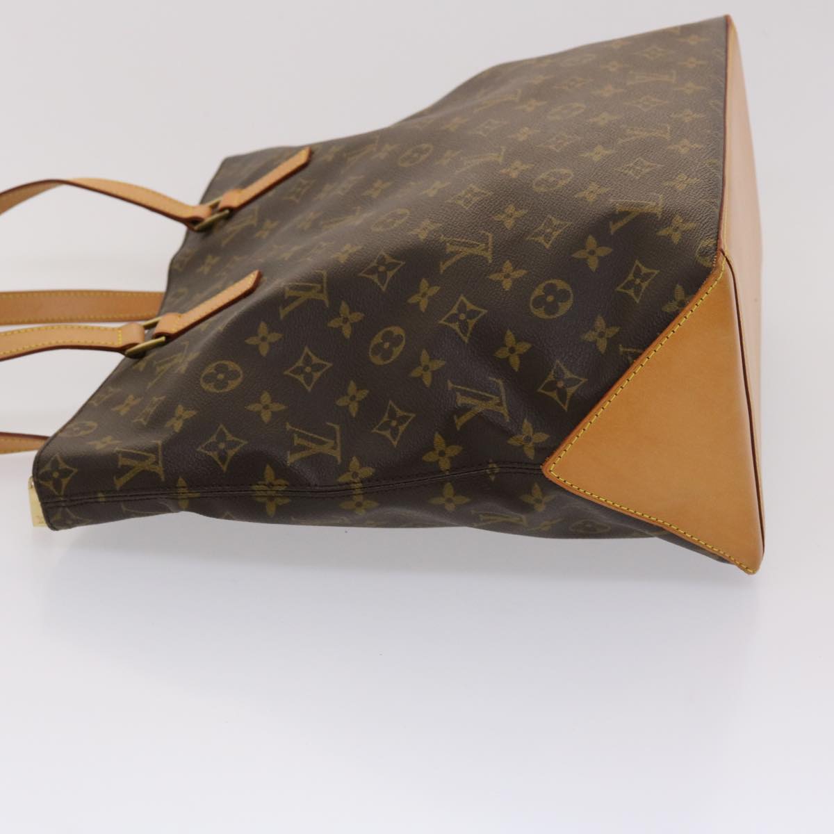 LOUIS VUITTON Monogram Cabas Mezzo Tote Bag M51151 LV Auth 46736