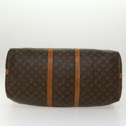 LOUIS VUITTON Monogram Keepall Bandouliere 55 Boston Bag M41414 LV Auth 46744