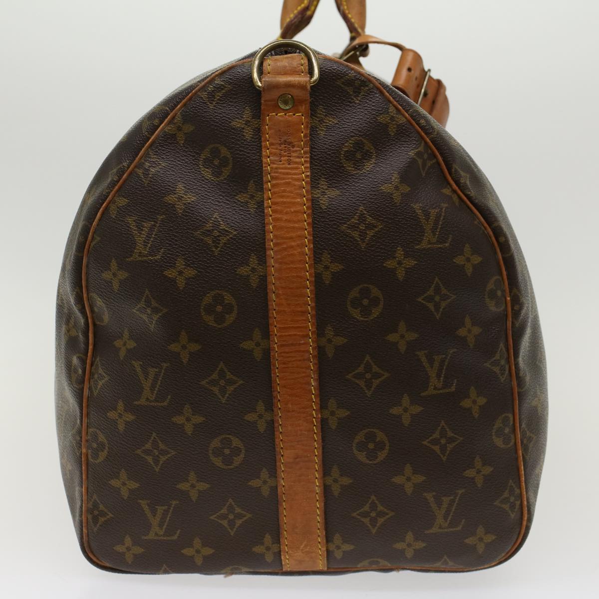 LOUIS VUITTON Monogram Keepall Bandouliere 55 Boston Bag M41414 LV Auth 46744