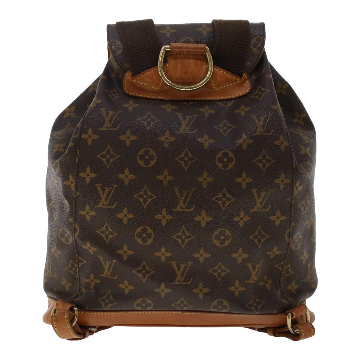 LOUIS VUITTON Monogram Montsouris GM Backpack M51135 LV Auth 46821