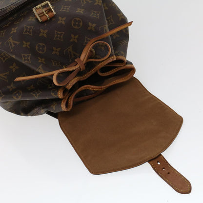 LOUIS VUITTON Monogram Montsouris GM Backpack M51135 LV Auth 46821