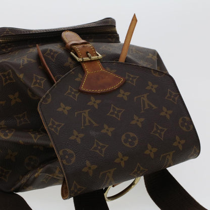 LOUIS VUITTON Monogram Montsouris GM Backpack M51135 LV Auth 46821