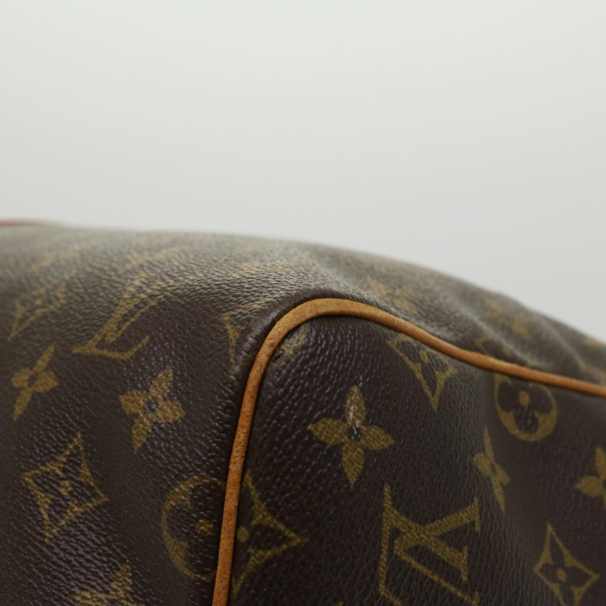 LOUIS VUITTON Monogram Keepall 55 Boston Bag M41424 LV Auth 46822