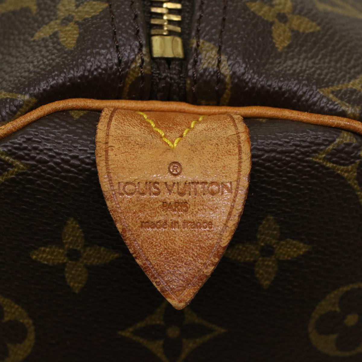 LOUIS VUITTON Monogram Keepall 55 Boston Bag M41424 LV Auth 46822