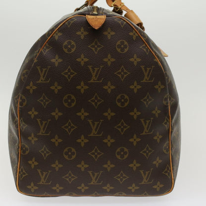 LOUIS VUITTON Monogram Keepall 55 Boston Bag M41424 LV Auth 46822