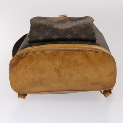 LOUIS VUITTON Monogram Montsouris GM Backpack M51135 LV Auth 46834