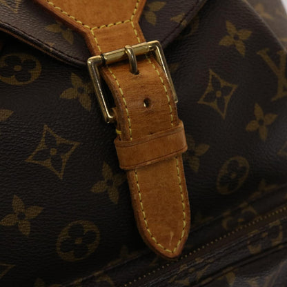 LOUIS VUITTON Monogram Montsouris GM Backpack M51135 LV Auth 46834