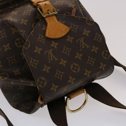 LOUIS VUITTON Monogram Montsouris GM Backpack M51135 LV Auth 46834