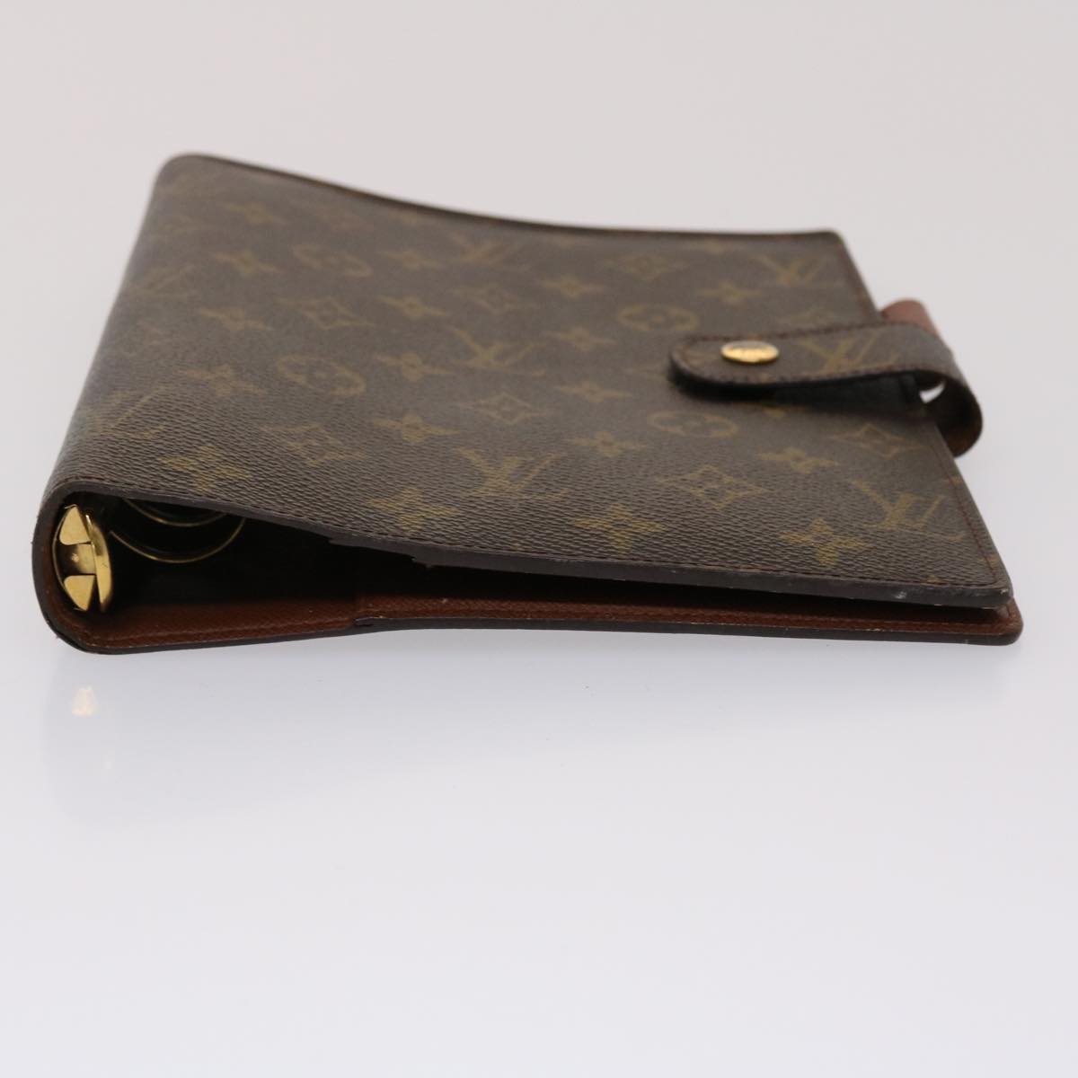 LOUIS VUITTON Monogram Agenda GM Day Planner Cover R20006 LV Auth 46844