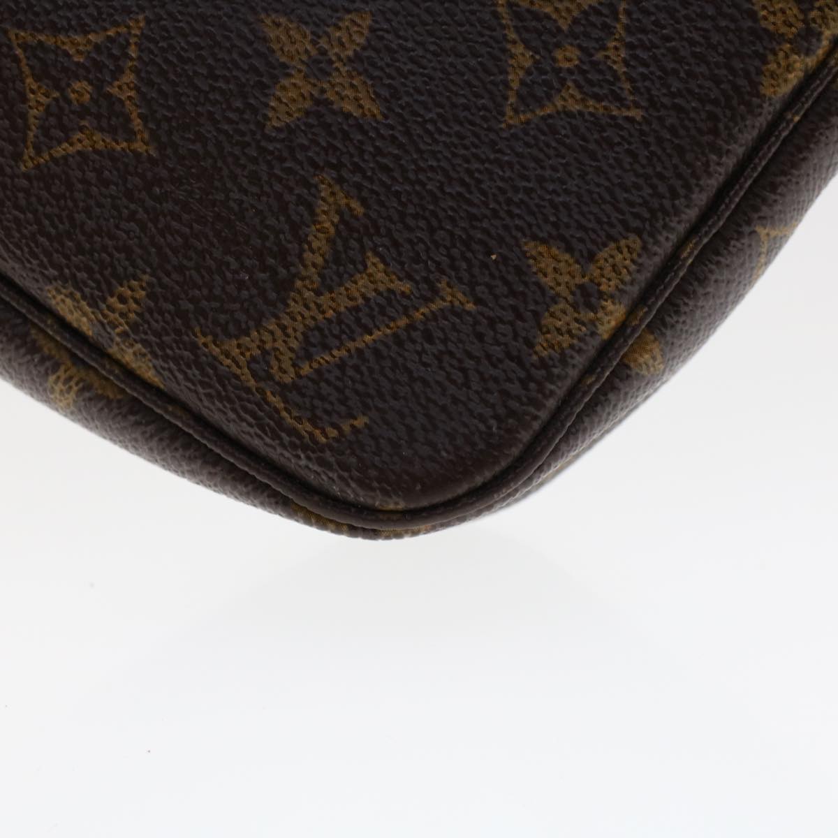 LOUIS VUITTON Monogram Pochette Accessoires Pouch M51980 LV Auth 46905