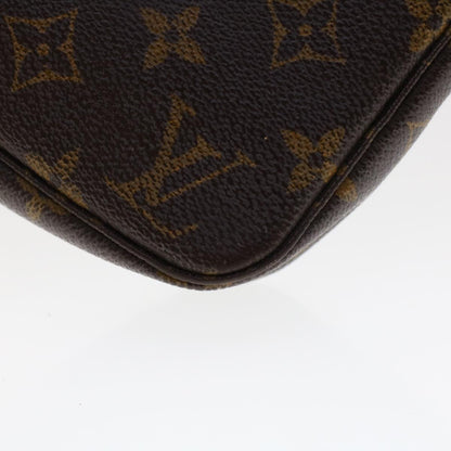 LOUIS VUITTON Monogram Pochette Accessoires Pouch M51980 LV Auth 46905