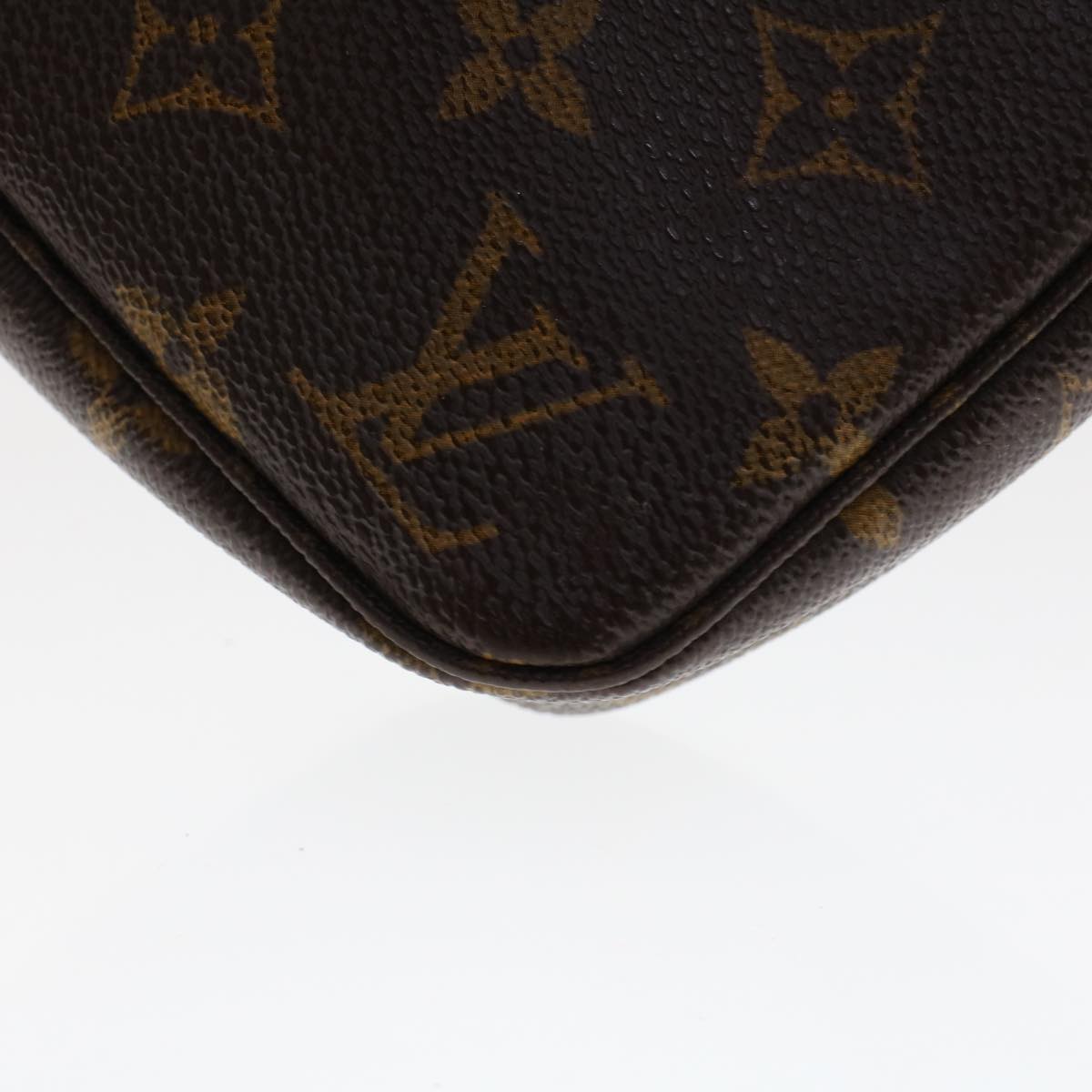 LOUIS VUITTON Monogram Pochette Accessoires Pouch M51980 LV Auth 46905