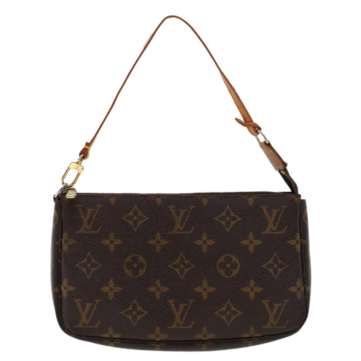 LOUIS VUITTON Monogram Pochette Accessoires Pouch M51980 LV Auth 46905