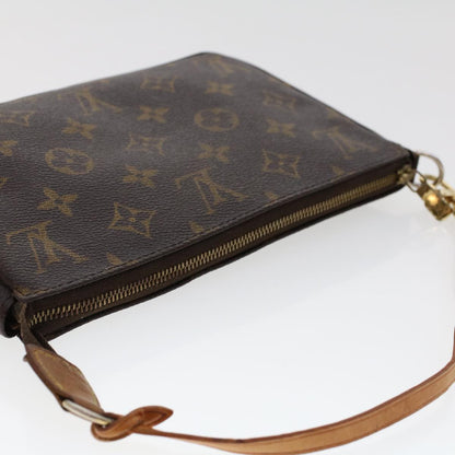 LOUIS VUITTON Monogram Pochette Accessoires Pouch M51980 LV Auth 46905