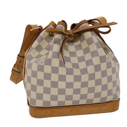 LOUIS VUITTON Damier Azur Noe BB Shoulder Bag N41220 LV Auth 46973