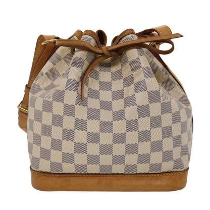 LOUIS VUITTON Damier Azur Noe BB Shoulder Bag N41220 LV Auth 46973