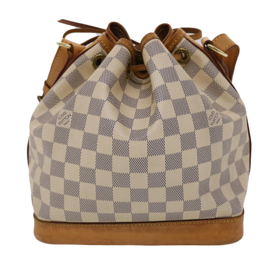 LOUIS VUITTON Damier Azur Noe BB Shoulder Bag N41220 LV Auth 46973