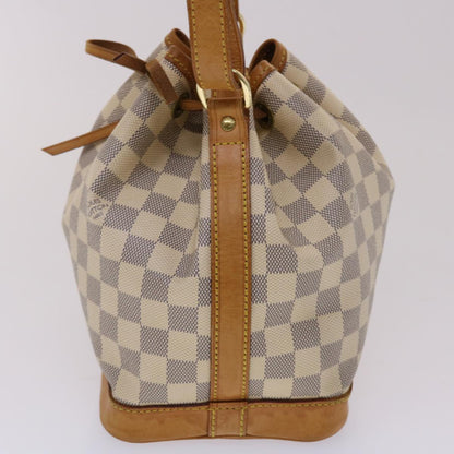 LOUIS VUITTON Damier Azur Noe BB Shoulder Bag N41220 LV Auth 46973