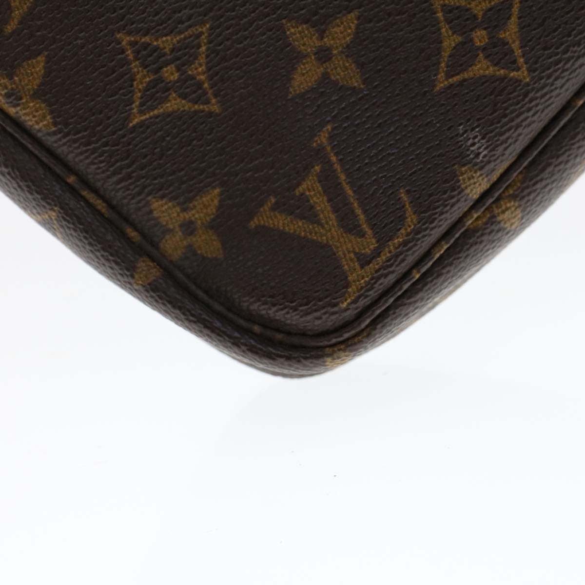 LOUIS VUITTON Monogram Pochette Accessoires Pouch M51980 LV Auth 46984