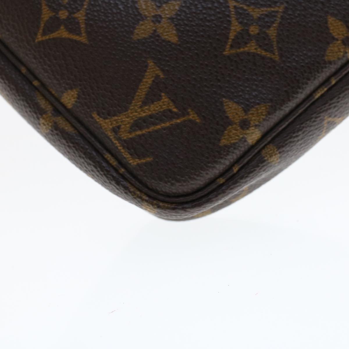 LOUIS VUITTON Monogram Pochette Accessoires Pouch M51980 LV Auth 46984