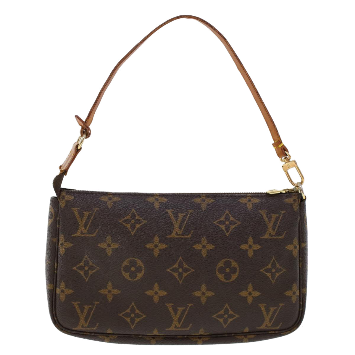 LOUIS VUITTON Monogram Pochette Accessoires Pouch M51980 LV Auth 46984