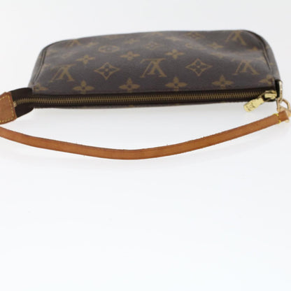 LOUIS VUITTON Monogram Pochette Accessoires Pouch M51980 LV Auth 46984