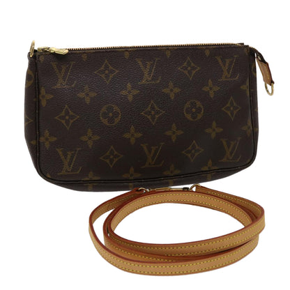 LOUIS VUITTON Monogram Pochette Accessoires Pouch M51980 LV Auth 46989