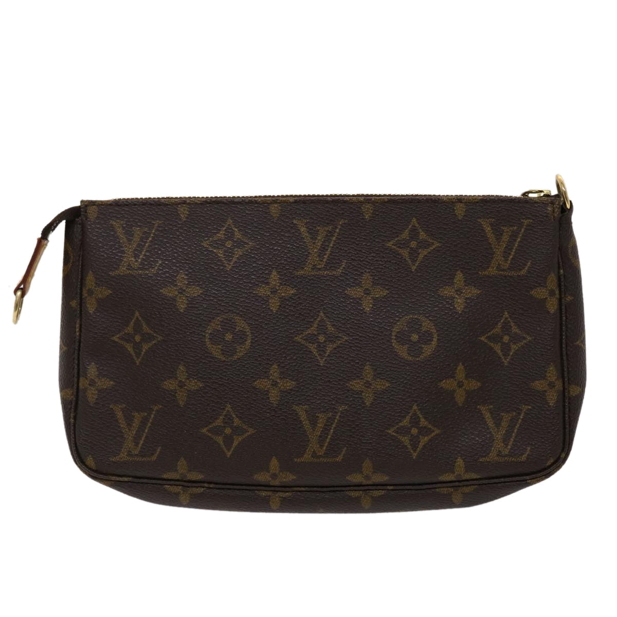 LOUIS VUITTON Monogram Pochette Accessoires Pouch M51980 LV Auth 46989