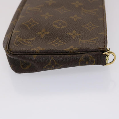 LOUIS VUITTON Monogram Pochette Accessoires Pouch M51980 LV Auth 46989