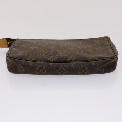 LOUIS VUITTON Monogram Pochette Accessoires Pouch M51980 LV Auth 46989