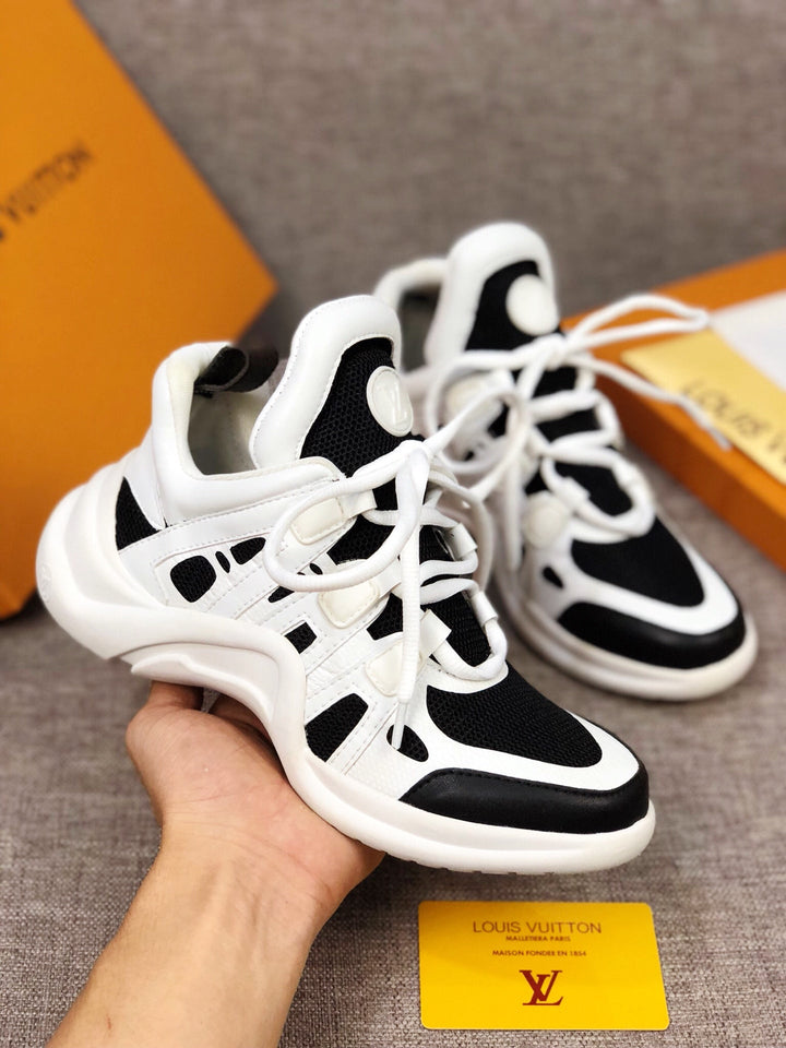 The Bags Vibe - Louis Vuitton Archlight Black White Sneaker