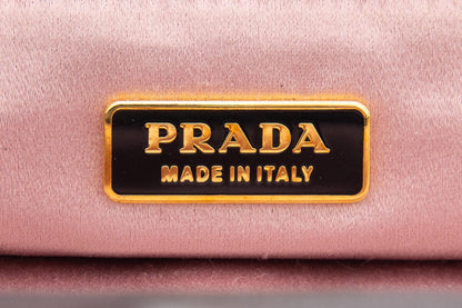 Prada Black Lambskin Clutch