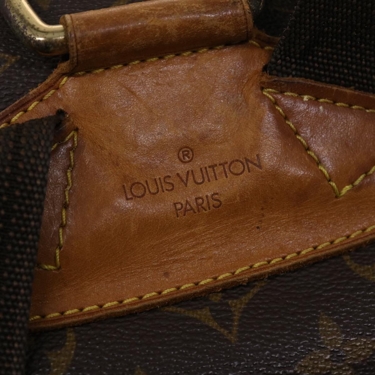 LOUIS VUITTON Monogram Montsouris GM Backpack M51135 LV Auth 47014