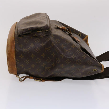 LOUIS VUITTON Monogram Montsouris GM Backpack M51135 LV Auth 47014