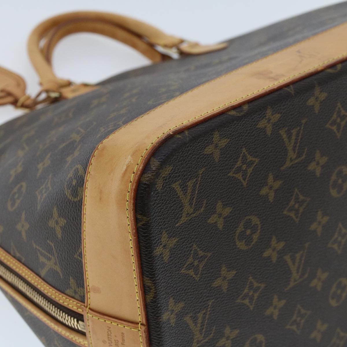 LOUIS VUITTON Monogram Alma Voyage MM Hand Bag M41446 LV Auth 47094