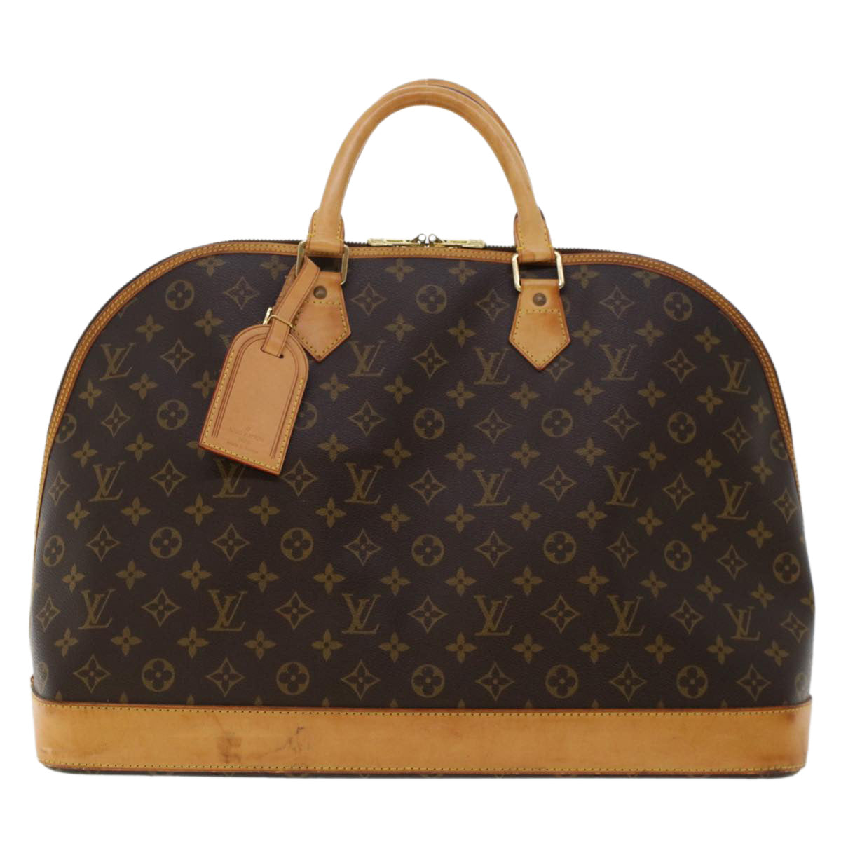 LOUIS VUITTON Monogram Alma Voyage MM Hand Bag M41446 LV Auth 47094