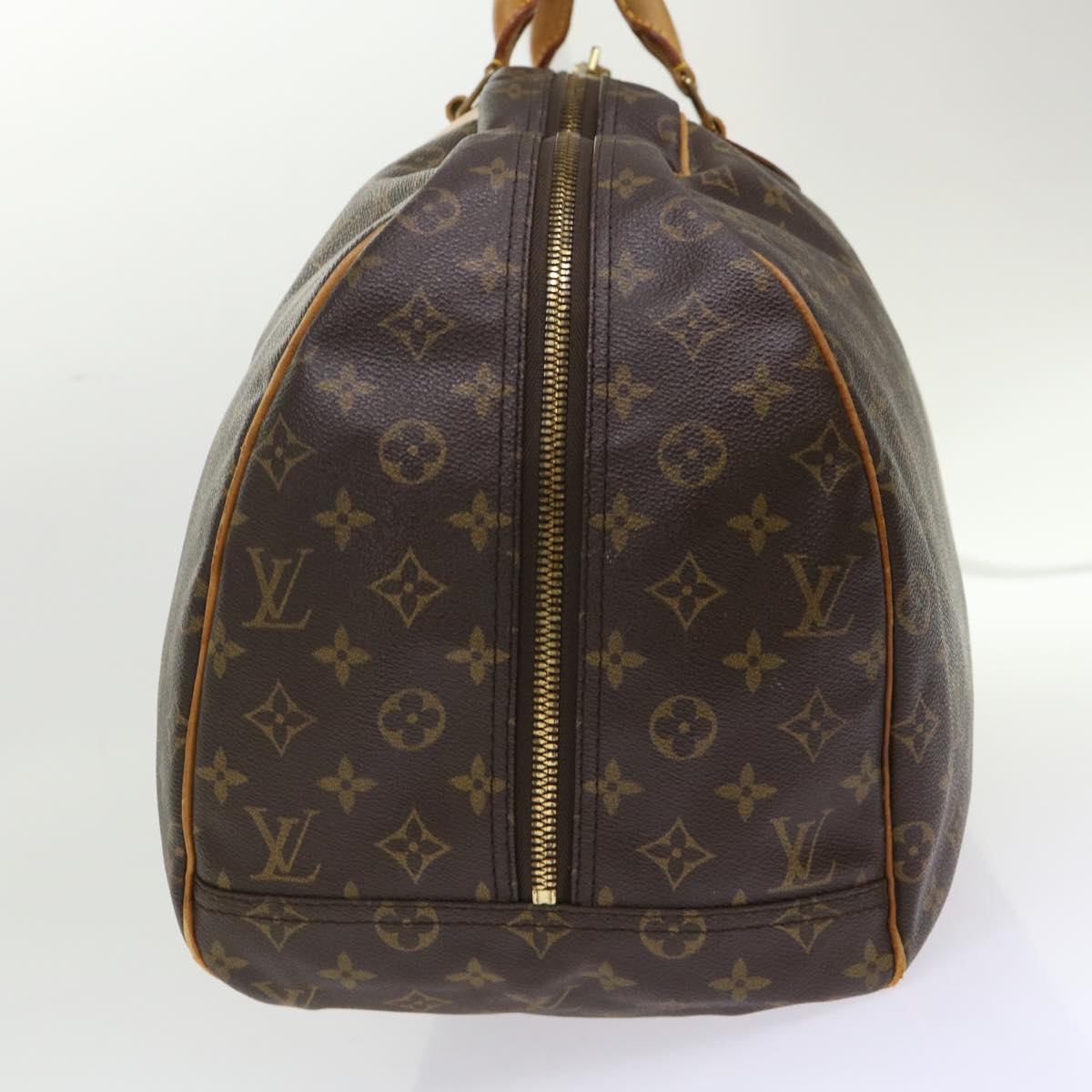 LOUIS VUITTON Monogram Sac Plein Air Long Boston Bag M41440 LV Auth 47121