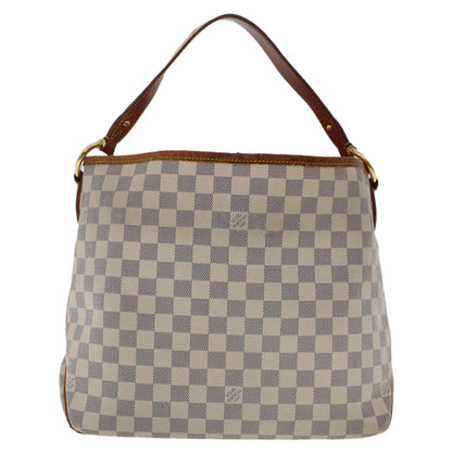 LOUIS VUITTON Damier Azur Delightful PM Shoulder Bag N41447 LV Auth 47155