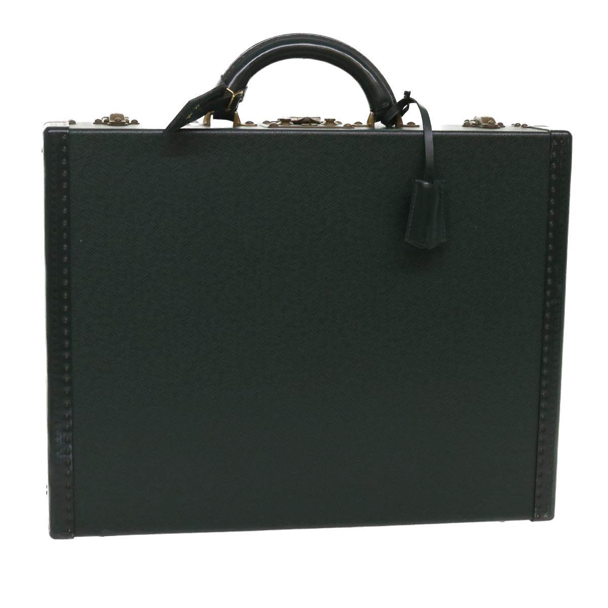 LOUIS VUITTON Taiga Attache Case Diplomat Trunk SPO Epicea M30004 LV Auth 47183