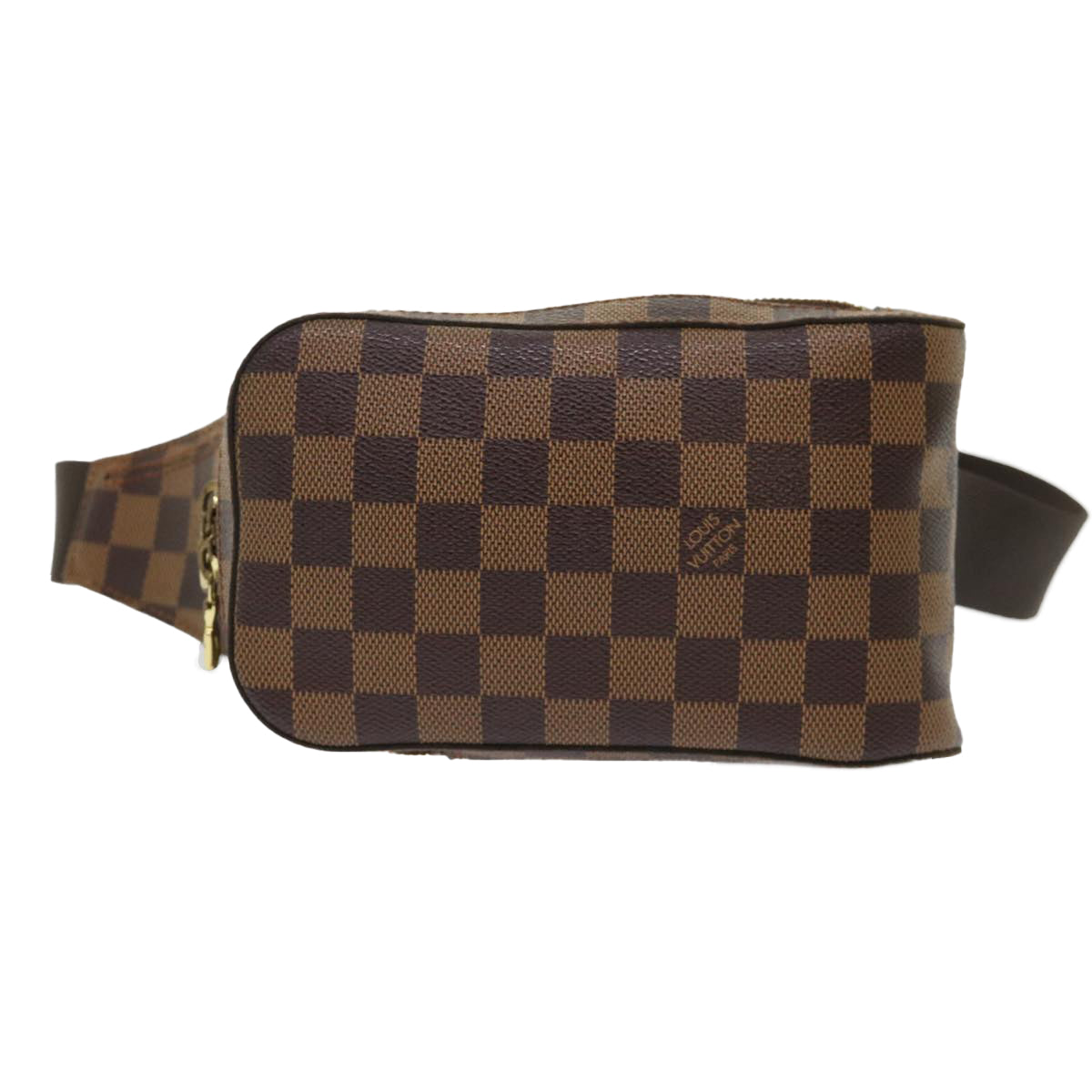 LOUIS VUITTON Damier Ebene Geronimos Shoulder Bag N51994 LV Auth 47208