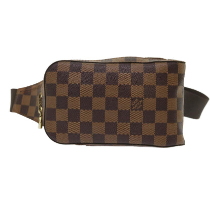 LOUIS VUITTON Damier Ebene Geronimos Shoulder Bag N51994 LV Auth 47208