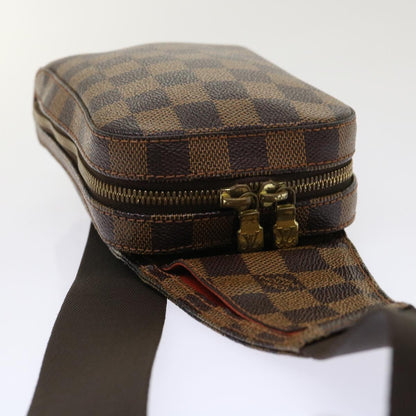 LOUIS VUITTON Damier Ebene Geronimos Shoulder Bag N51994 LV Auth 47208