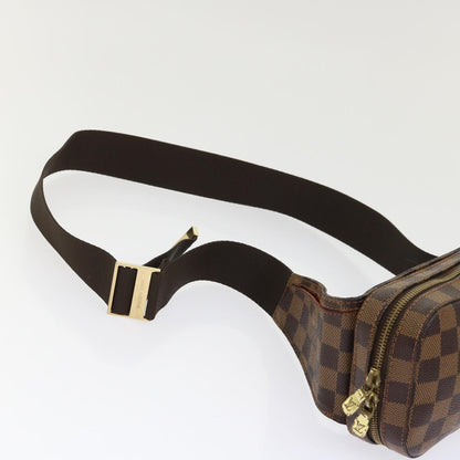 LOUIS VUITTON Damier Ebene Geronimos Shoulder Bag N51994 LV Auth 47208