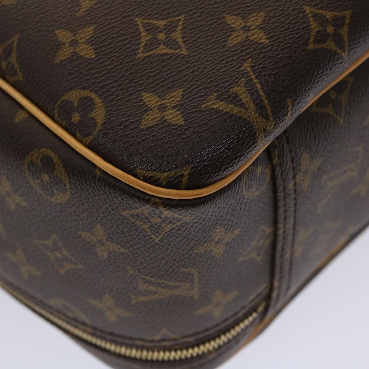 LOUIS VUITTON Monogram Excursion Hand Bag M41450 LV Auth 47413