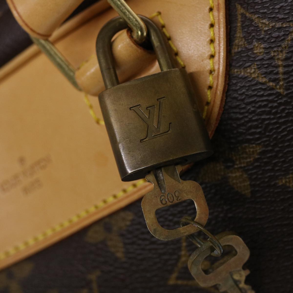 LOUIS VUITTON Monogram Excursion Hand Bag M41450 LV Auth 47413