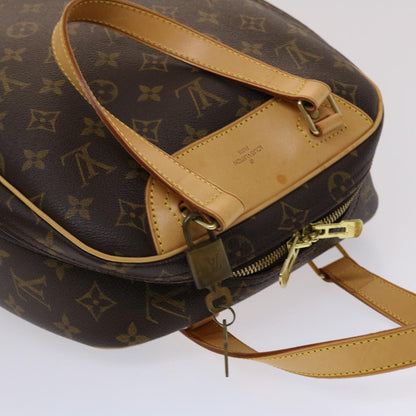 LOUIS VUITTON Monogram Excursion Hand Bag M41450 LV Auth 47413