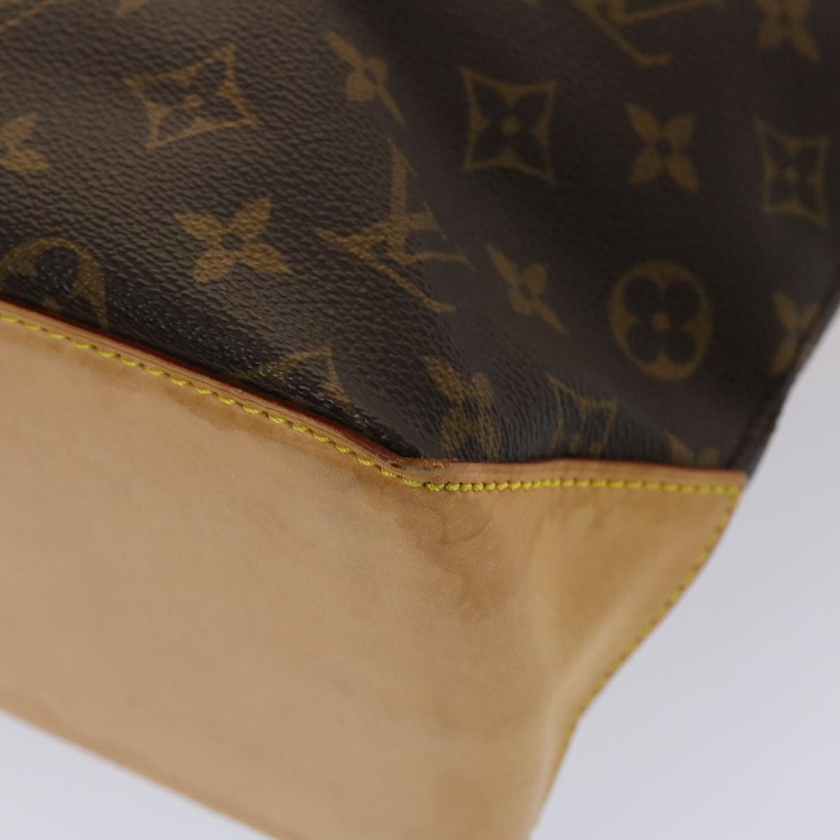 LOUIS VUITTON Monogram Cabas Piano Tote Bag M51148 LV Auth 47419