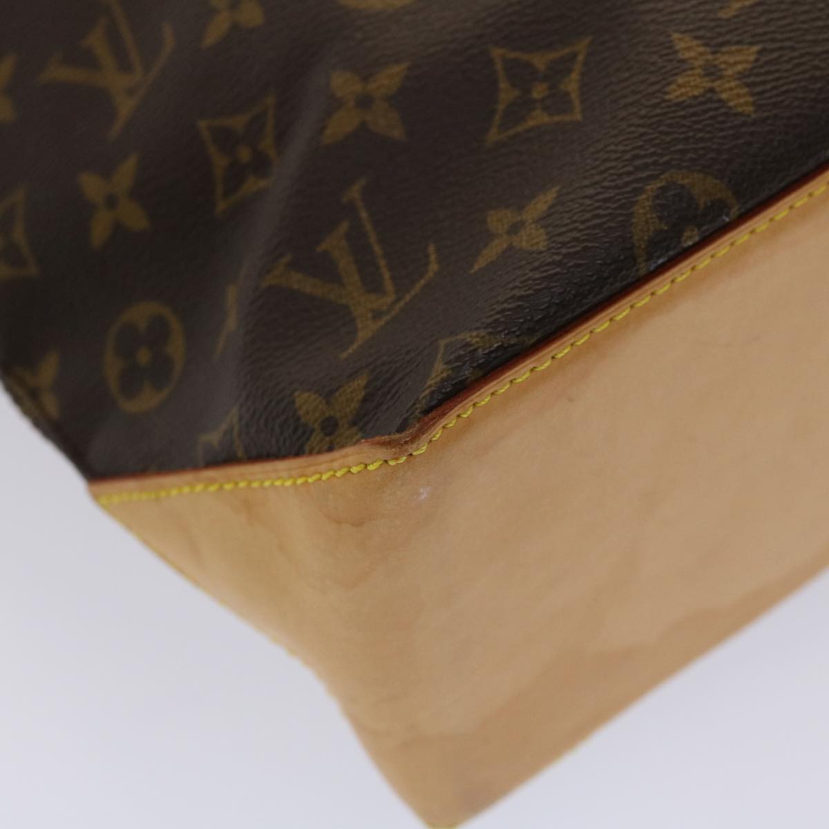 LOUIS VUITTON Monogram Cabas Piano Tote Bag M51148 LV Auth 47419